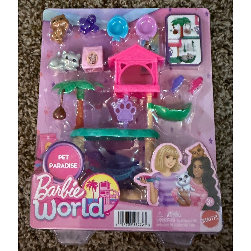 Mattel-Barbie World-Pet Paradise (NWT)